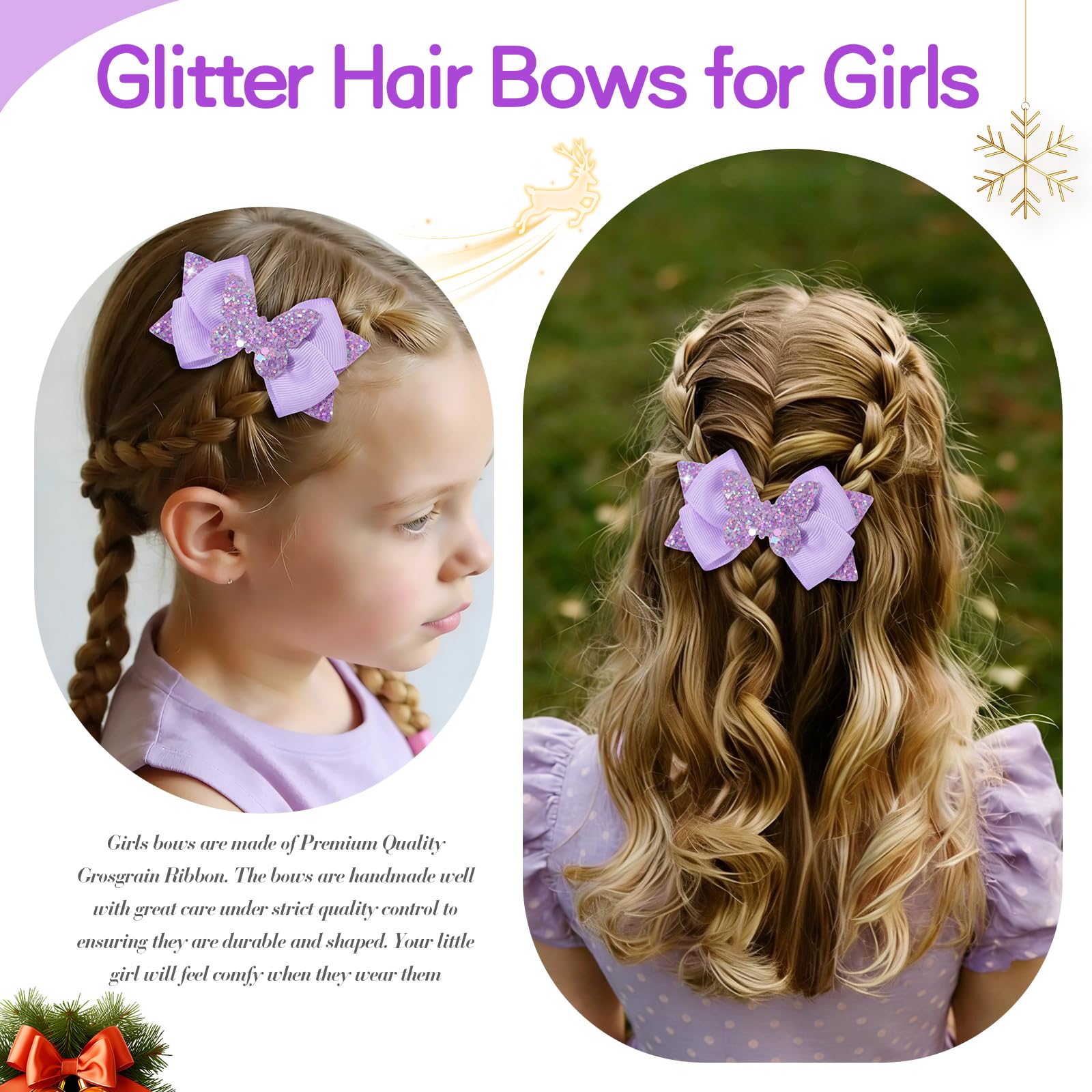 CN fully lined alligator clip detail for secure comfortable hold in hair