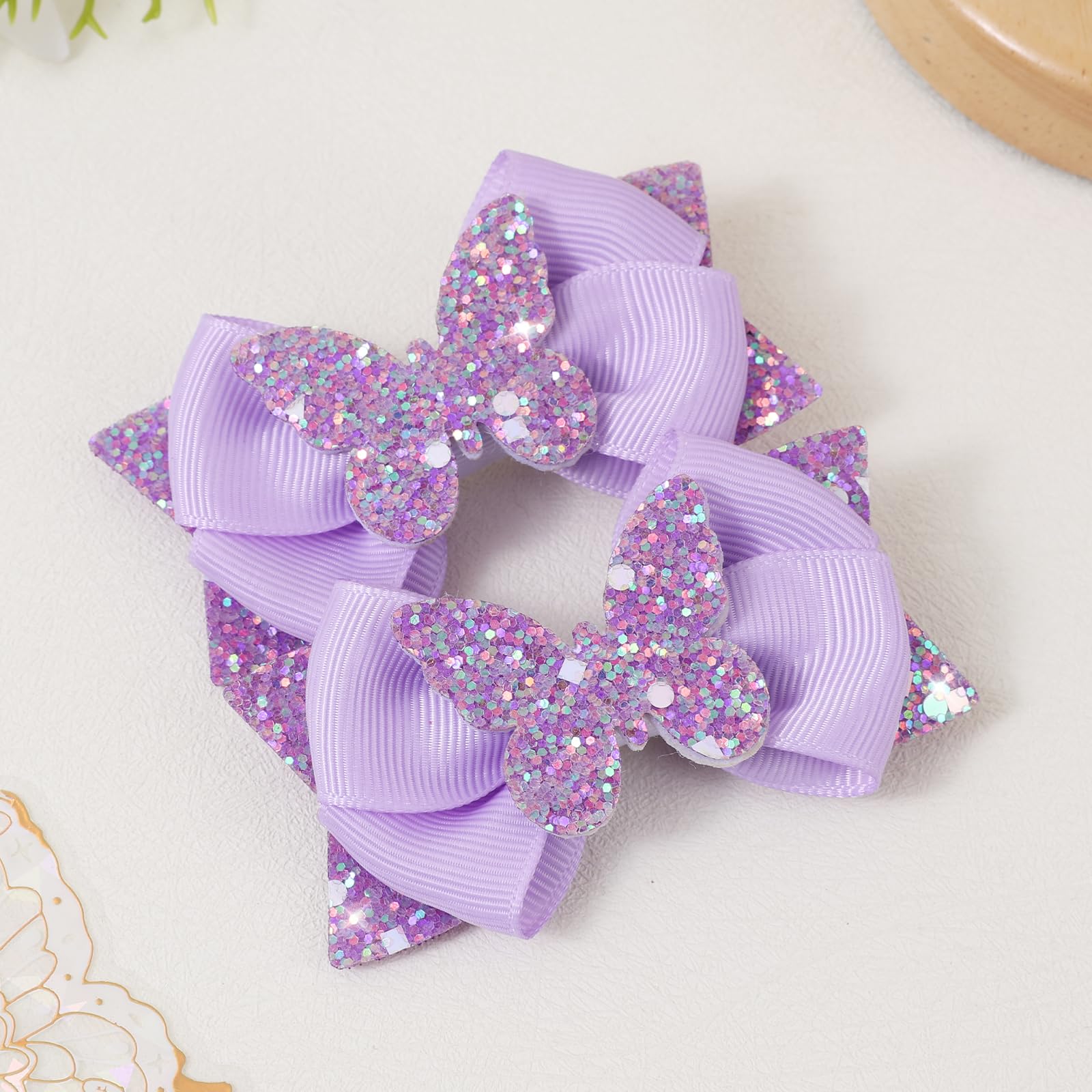 CN two bows flat-lay showing pack of two for gifting convenience