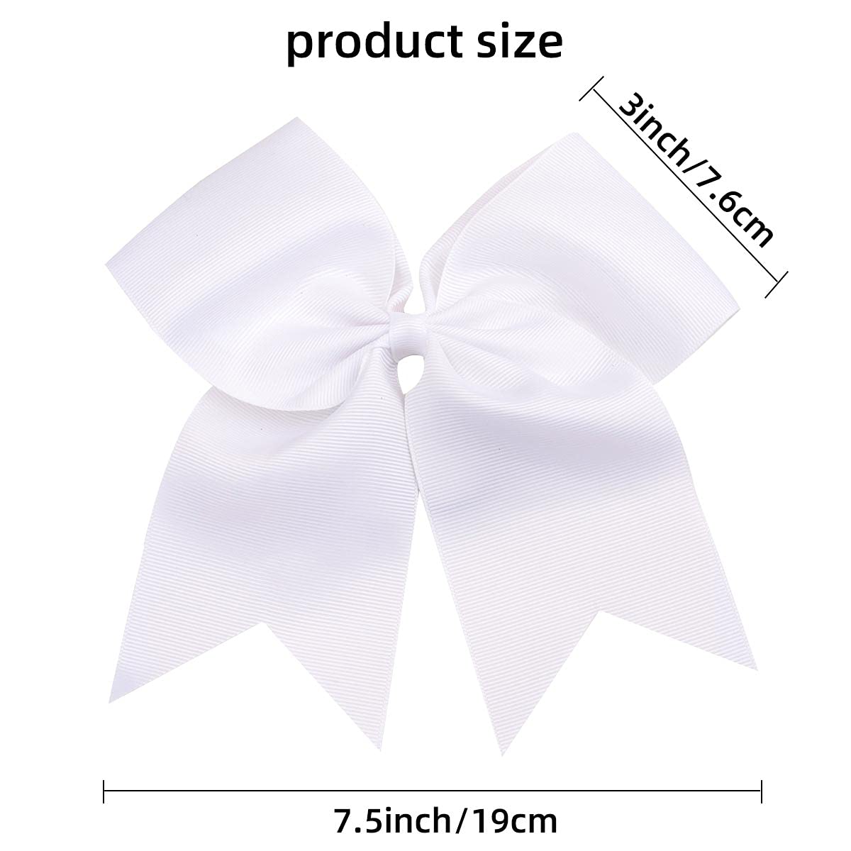 CN bow held in hand shows 8-inch scale for size clarity