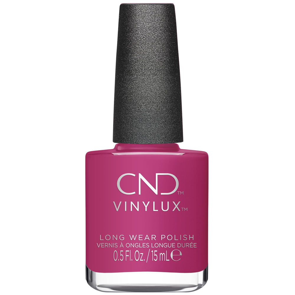 CND bottle front view showing Hot Pop Pink and brand clarity