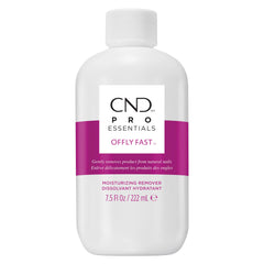 CND bottle front view showing label and size, highlights professional remover benefit