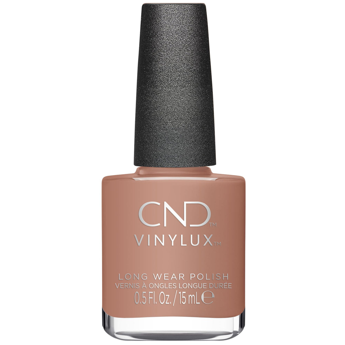 CND Satin Pajamas front bottle showing shade and packaging benefits