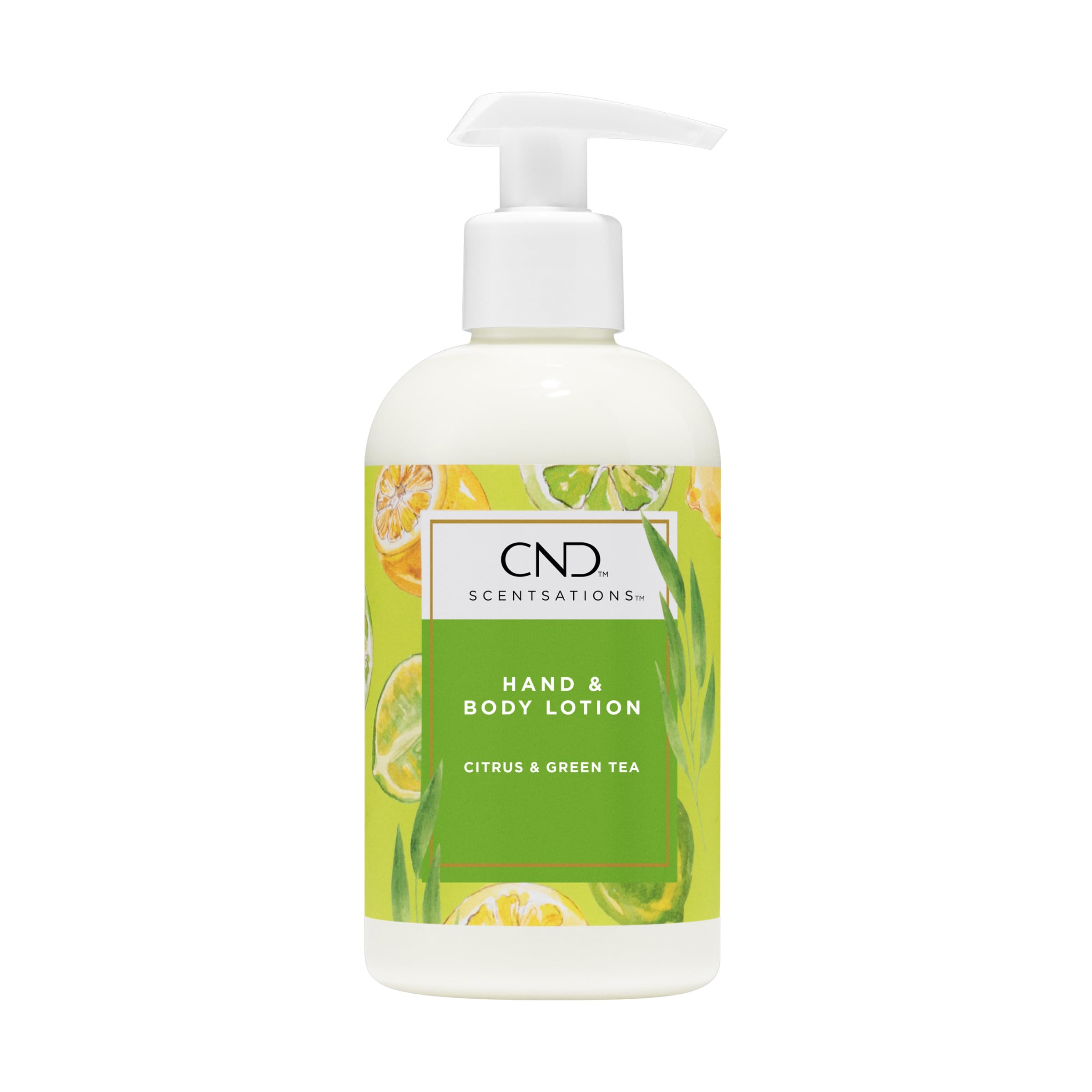CND Scentsations front packaging showing bottle and citrus scent benefit