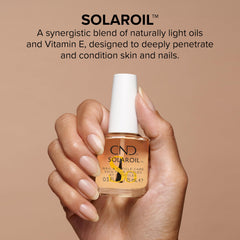 CND SolarOil dropper dispensing oil, precise application benefit