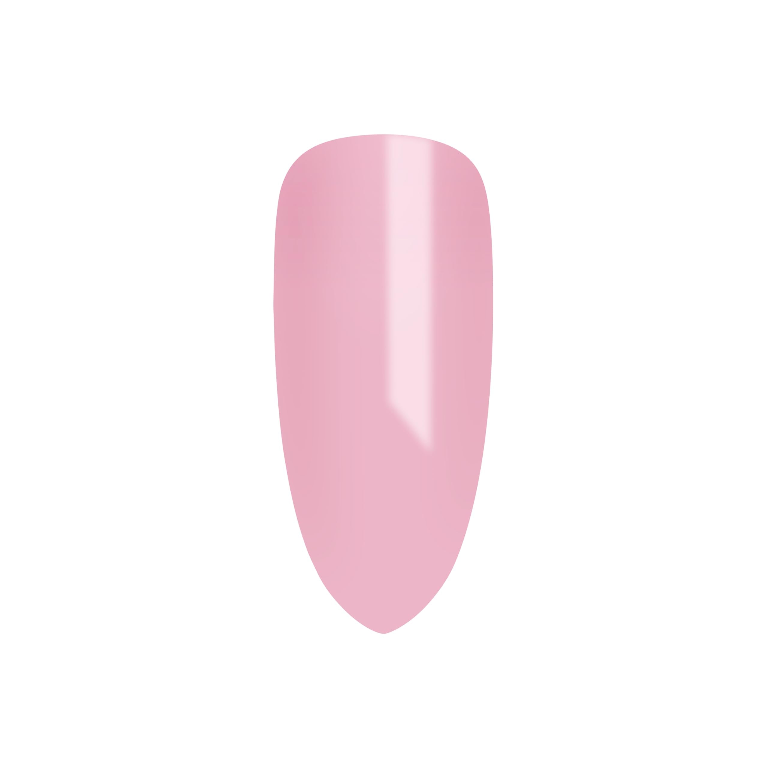 CND VINYLUX Cake Pop brush stroke showing smooth coverage benefit