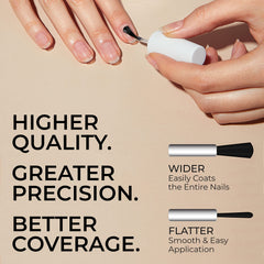 CND Vinylux bottle beside a coin to show 0.5 fl oz scale and portability
