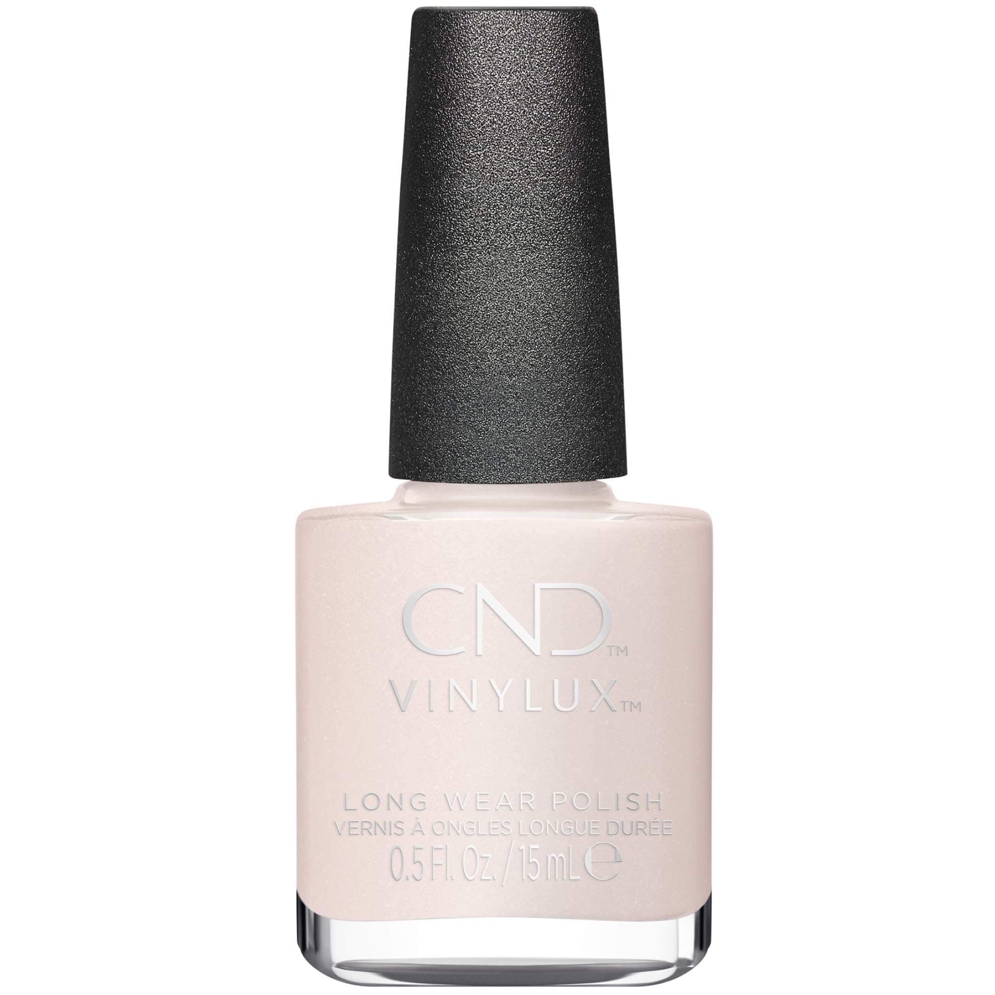 CND VINYLUX bottle front packaging showing Strawberry Smoothie and glossy finish