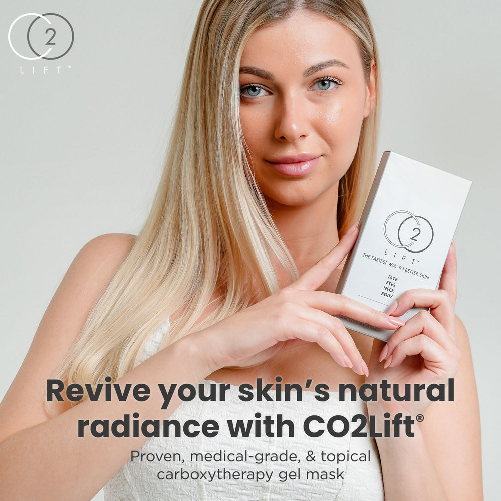CO2Lift gel texture close-up highlighting smooth, breathable mask gel for hydration