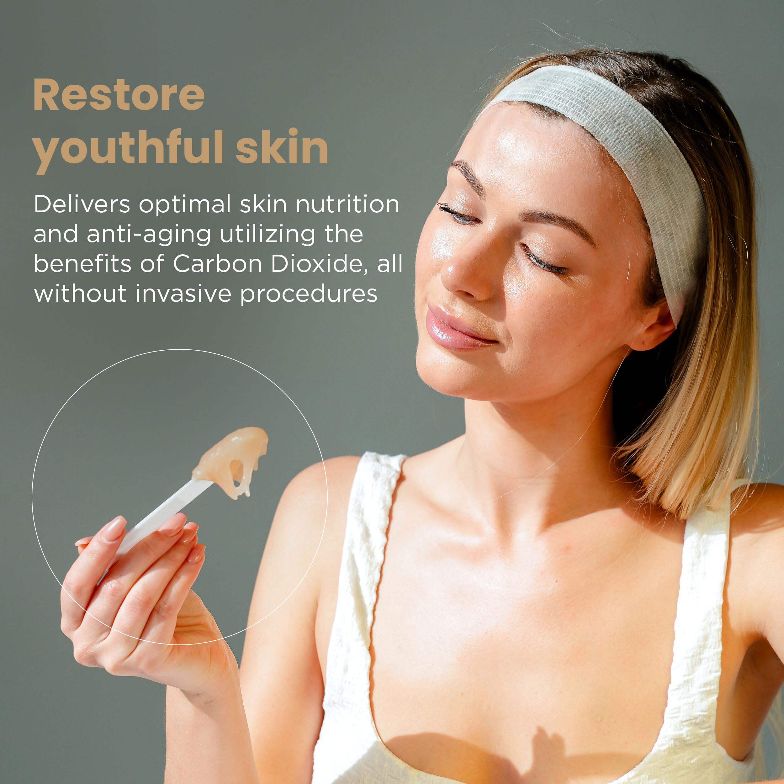 CO2Lift before and after collage displaying improved tone and reduced puffiness