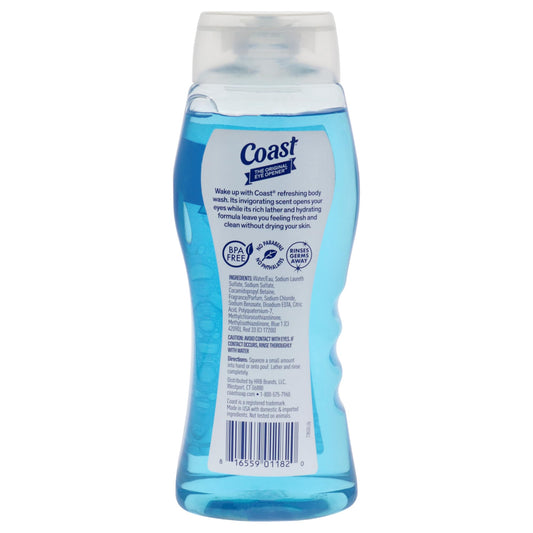 Coast 2-in-1 rich foamy lather close-up demonstrating moisturizing texture and effective cleansing