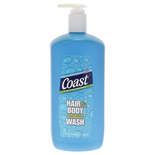 Coast front packaging 18 oz bottle showing label and classic scent benefit
