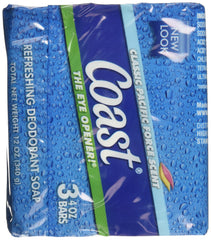 Coast original blue placed on bathroom shelf showing tidy storage benefits