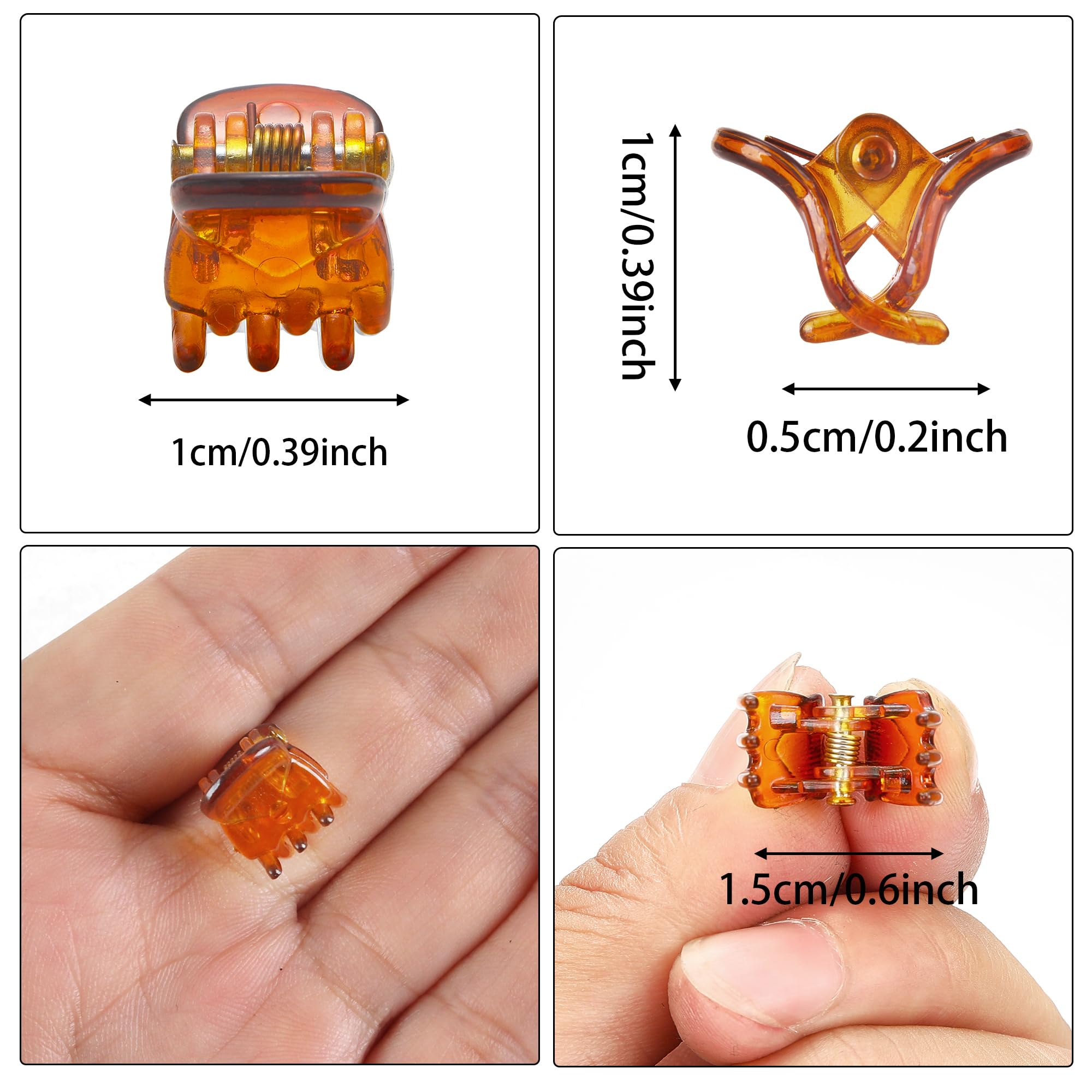Cobahom clip securing bangs for a neat, no-slip finish
