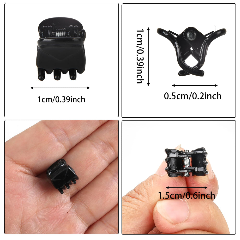 Cobahom clip holding a small hair section in place, precise styling benefit