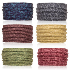 Cobahom front pack arrangement showing six headbands and variety
