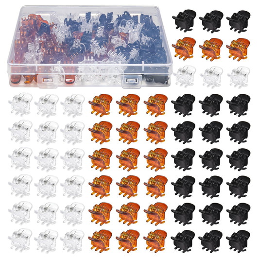 Cobahom front packaging showing 120 mini clips for convenient styling
