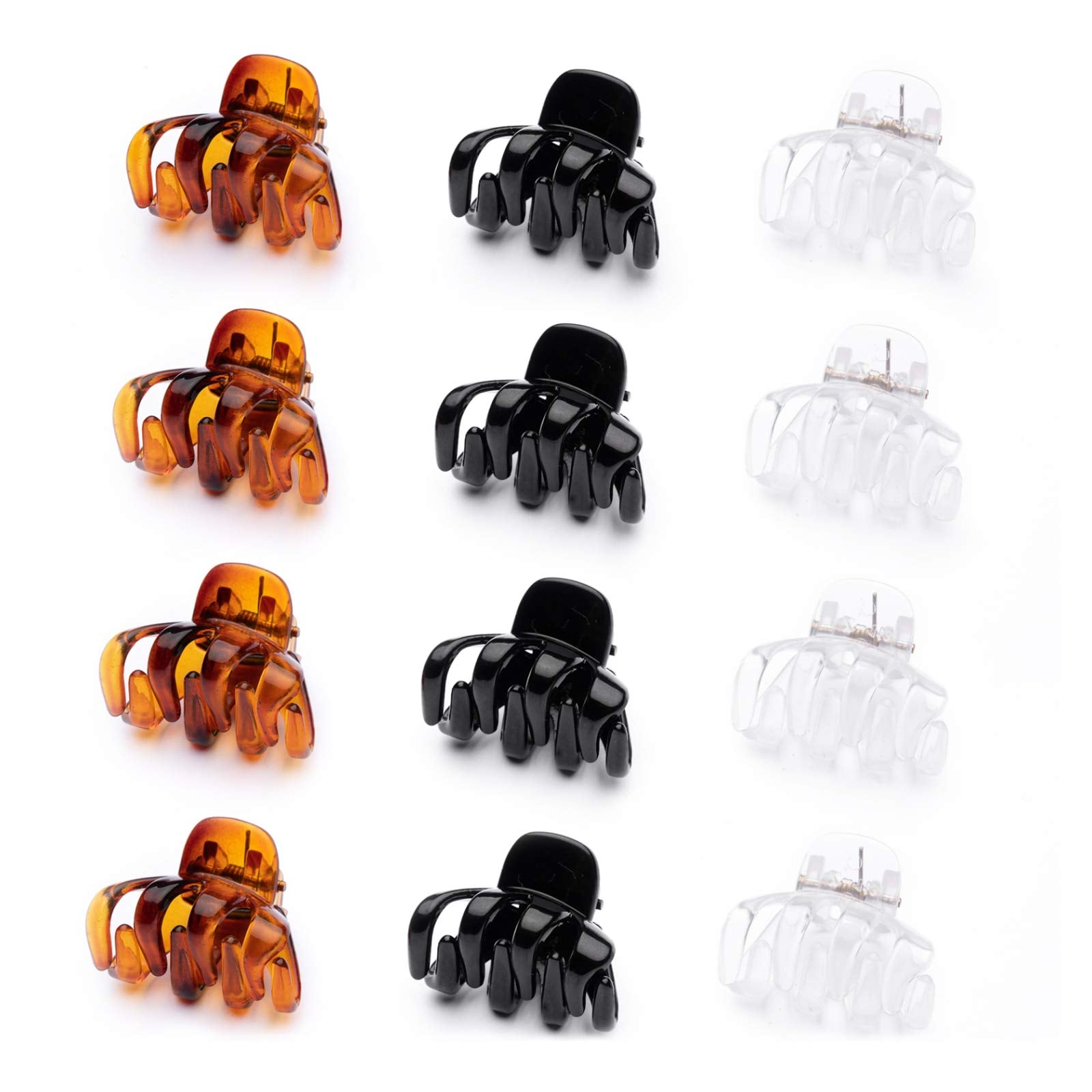 Cobahom front packaging view showing 12 mini clips and practical compact storage benefit
