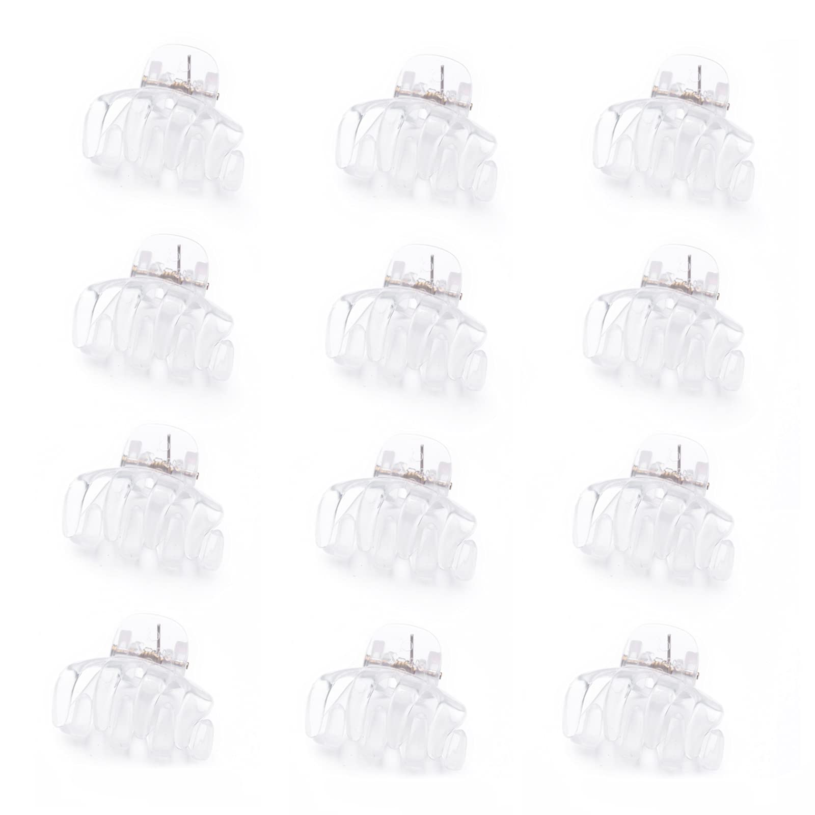 Cobahom front packaging showing 12 white mini clips and easy storage benefit