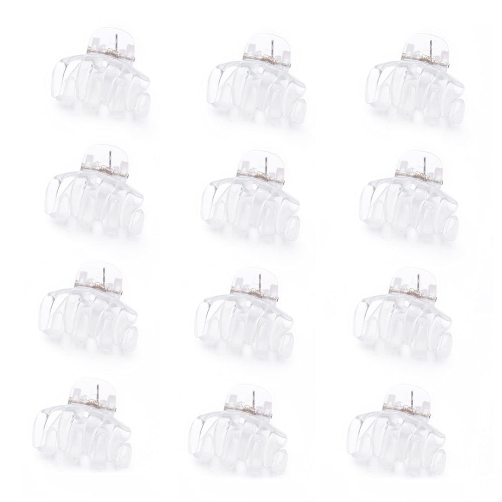 Cobahom front packaging showing 12 white mini clips and easy storage benefit