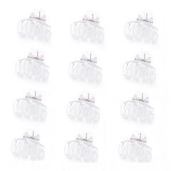 Cobahom front packaging showing 12 white mini clips and easy storage benefit
