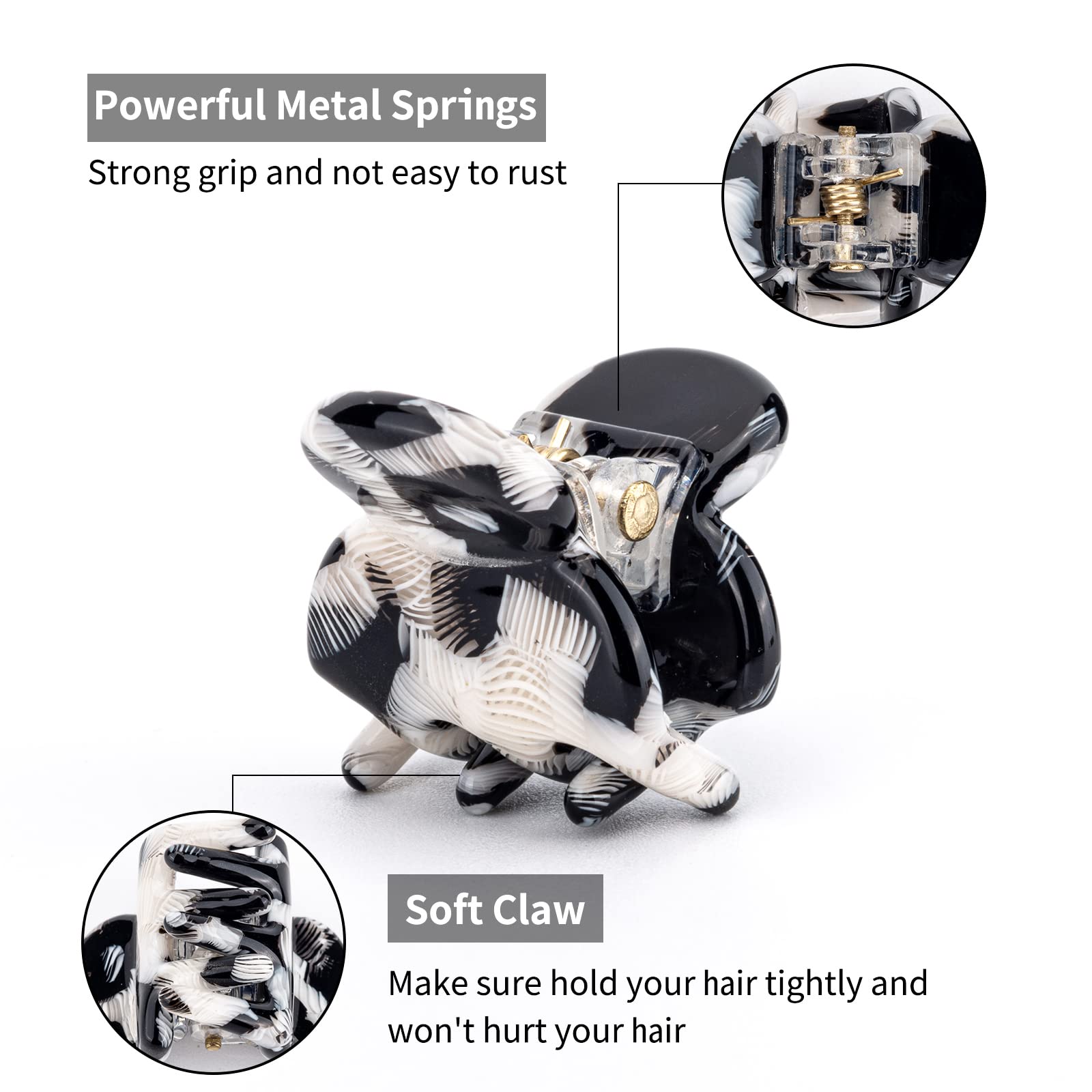 Cobahom clip held in hand to show scale and portability for on-the-go styling
