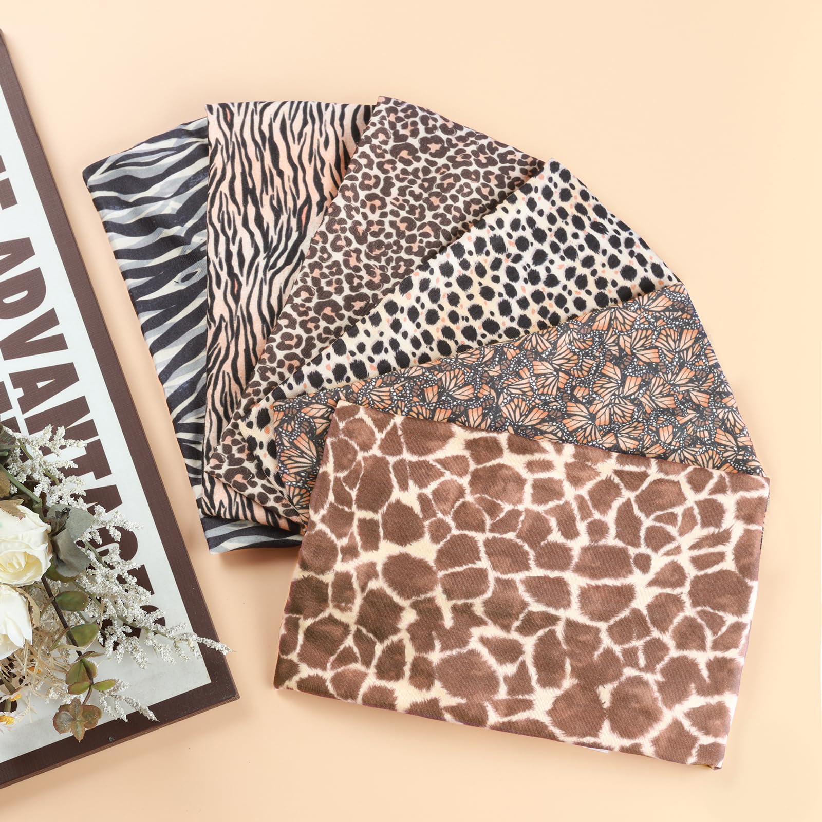 Cobahom folded headbands in travel bag showing portability and convenience
