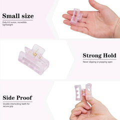 cobinaan clip securing bangs in place, keeps hair out of face easily