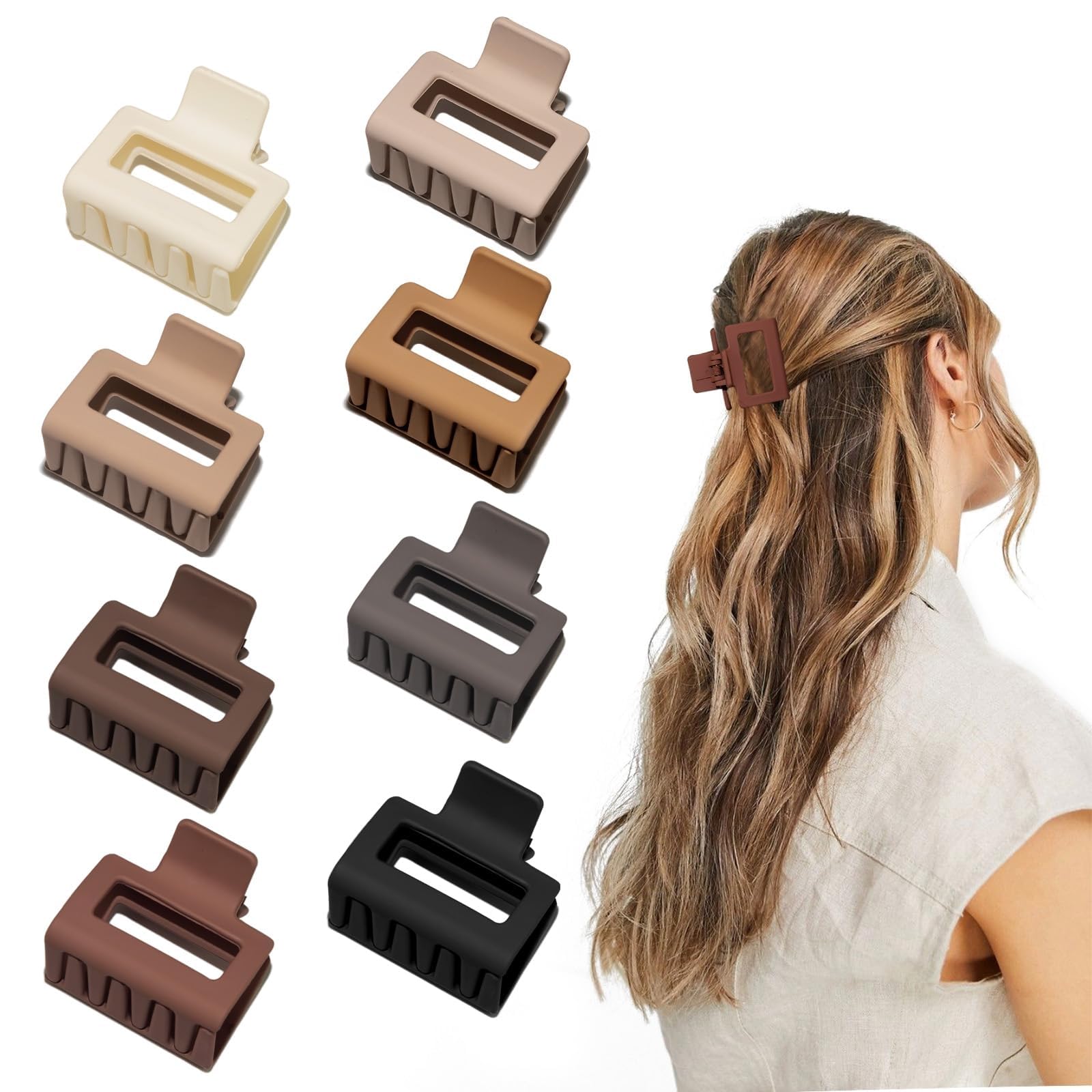 cobinaan front view of eight clips neatly arranged shows versatile set and easy selection
