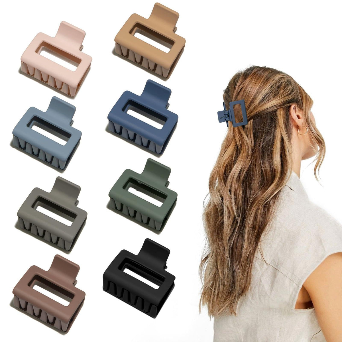 cobinaan front packaging showing eight matte clips and storage benefit