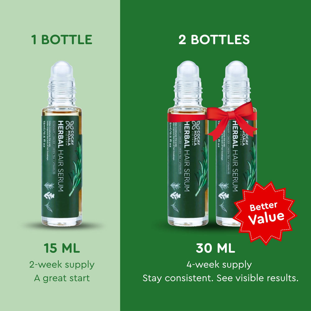 COCAY HOALA VIETNAM roll-on applicator detail for precise targeted scalp placement
