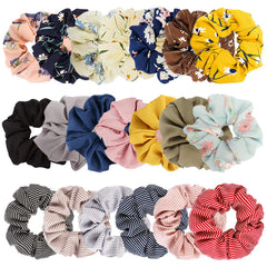 COCIDE front pack of 20 scrunchies showing variety and value