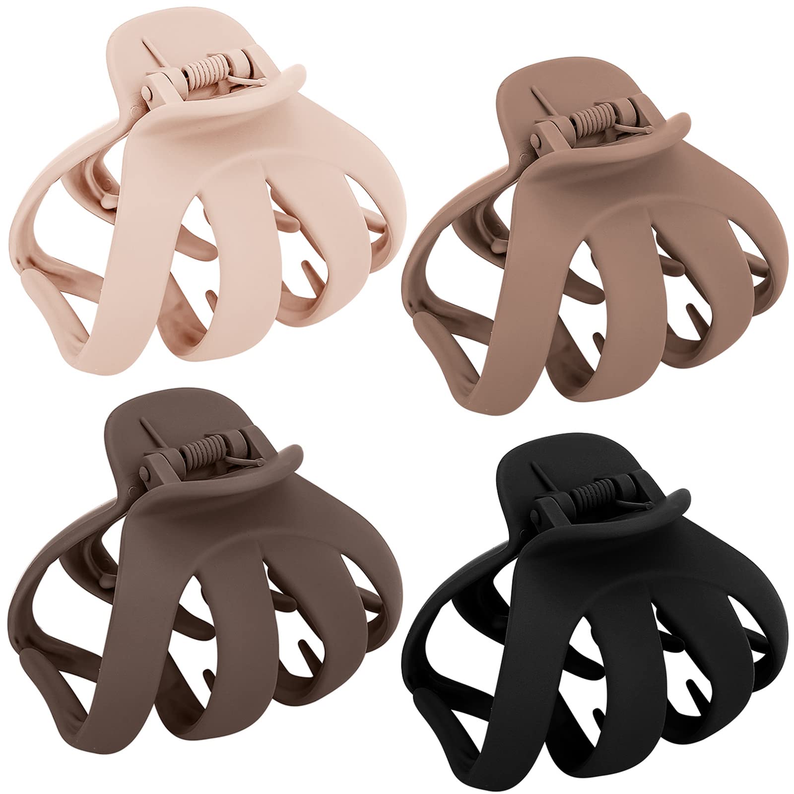 COCIDE front view of large claw clips showing sturdy grip benefit