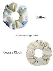COCIDE scrunchie worn in ponytail demonstrating gentle grip