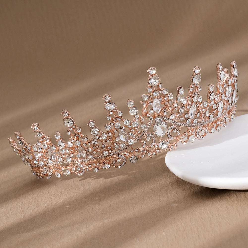 COCIDE tiara next to ruler showing size and scale