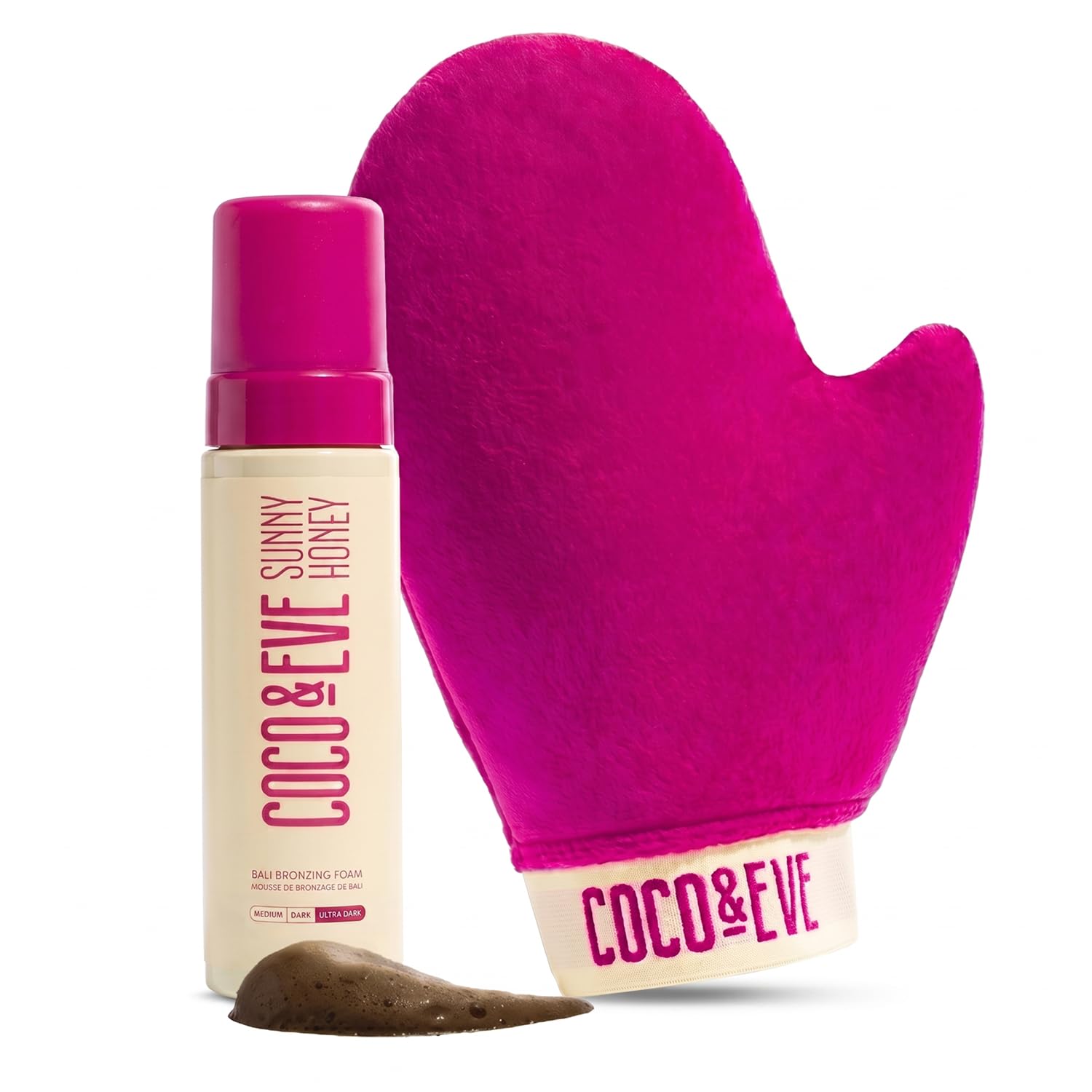 Coco & Eve front packaging showing Ultra Dark bottle and label for clear product ID
