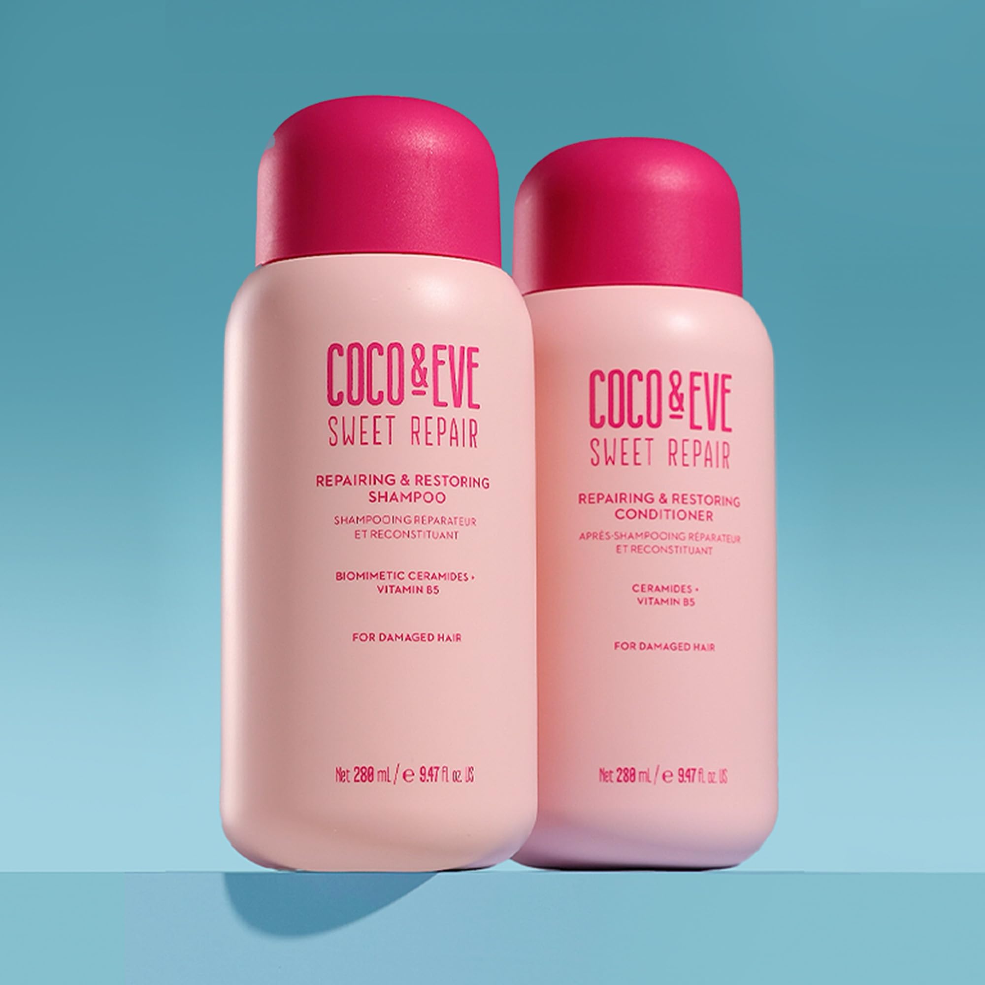 Coco & Eve in-bathroom lifestyle use for salon-style results at home