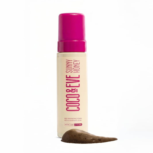 Coco & Eve front packaging showing product and benefit: clear application guidance