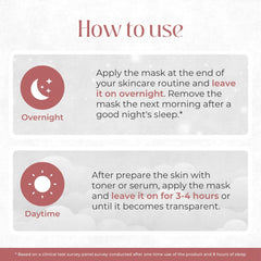 COCOBEAUTY after mask skin showing visible glow and softness