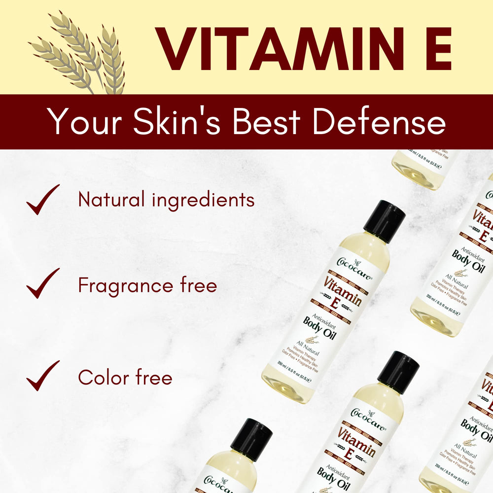 COCOCARE label and ingredient list emphasizing natural, paraben-free formula