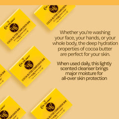 COCOCARE face washing demonstration showing mild cleanse benefit