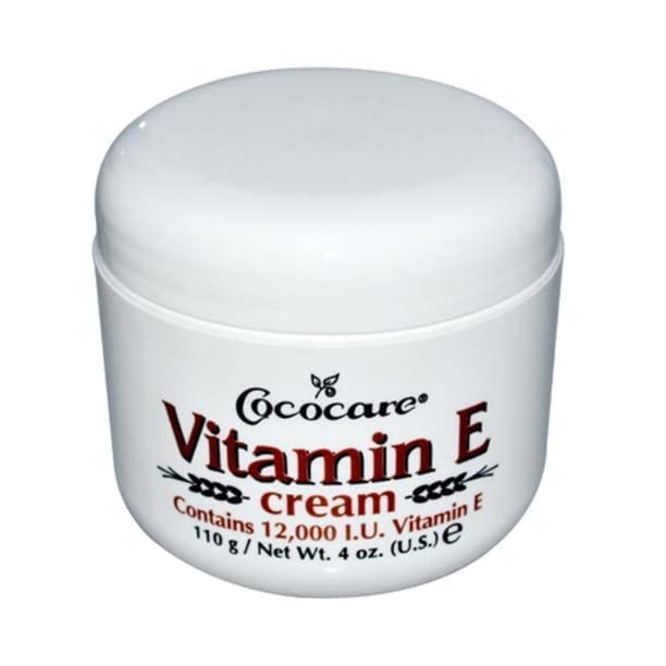 COCOCARE label close-up highlighting 12000 I.U. vitamin E and ingredient clarity