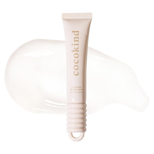 Cocokind front tube view showing compact size and glossy finish benefit