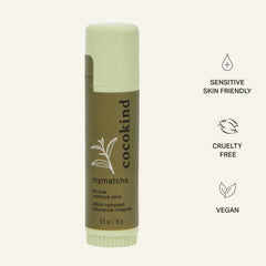 Cocokind Mymatcha under-eye demo illustrating delicate-area soothing and smoothing