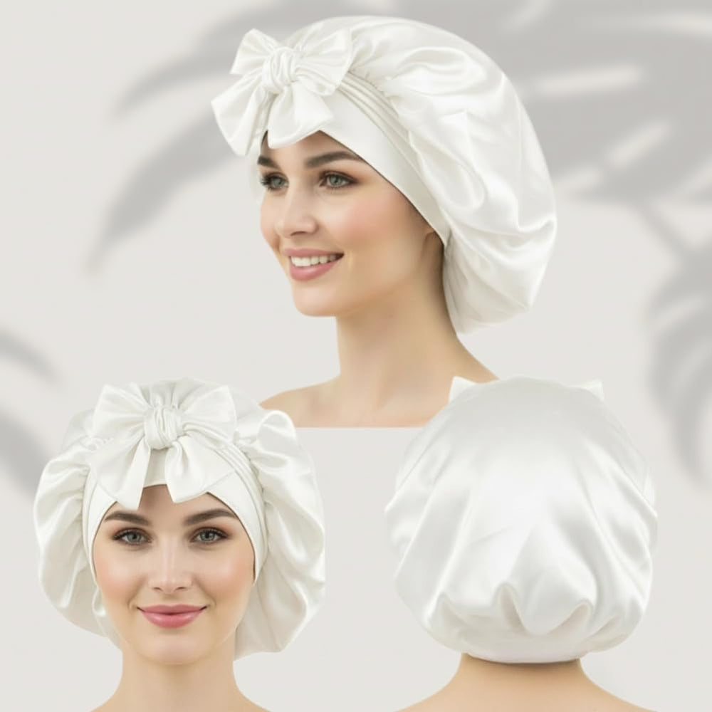 COCOSILK close-up of satin texture highlighting smooth fabric that reduces frizz
