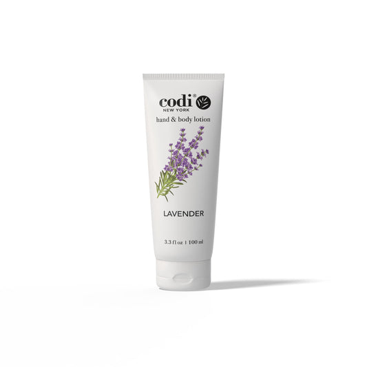 Codi N Codi lotion front packaging shows size and travel-friendly benefit