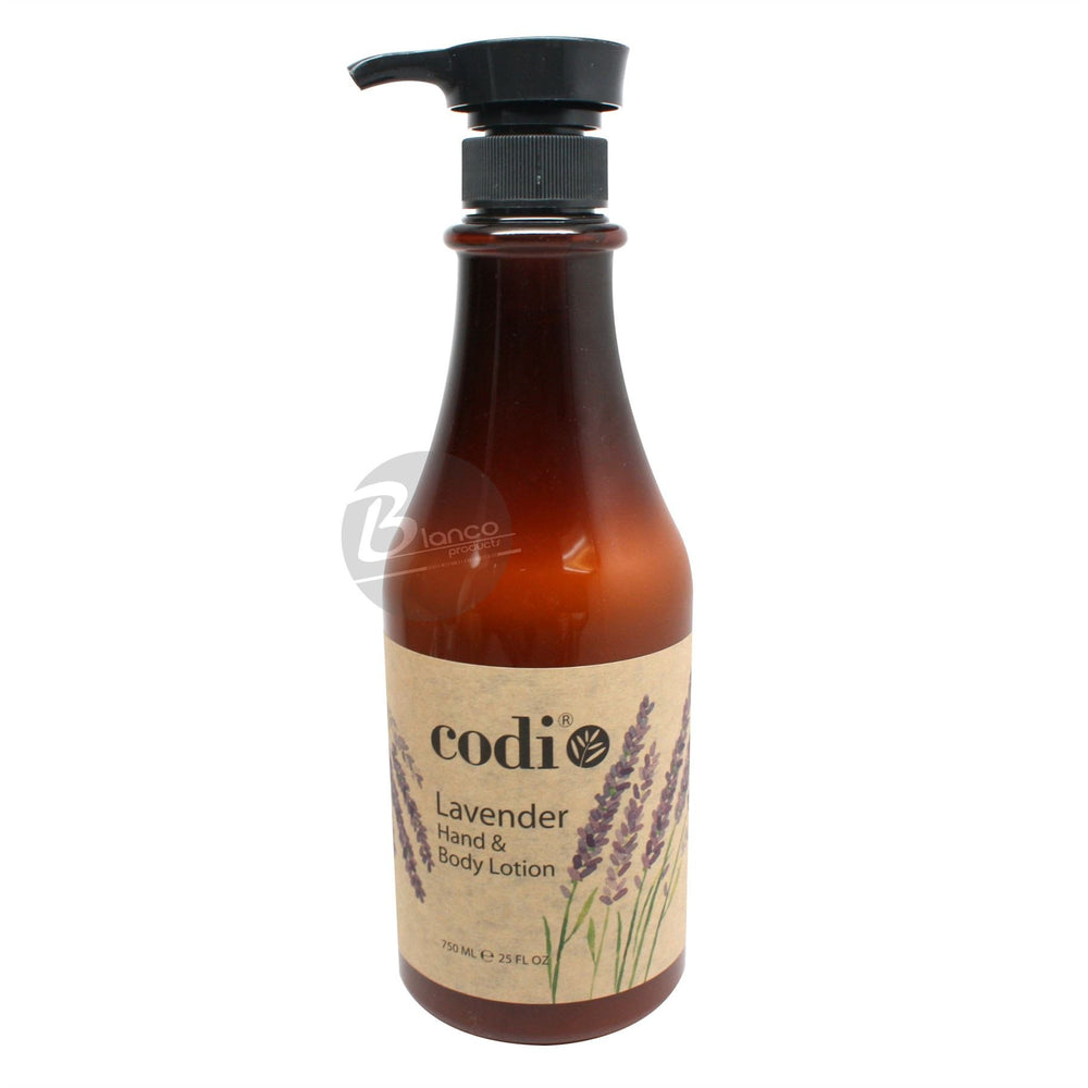 Codi N Codi lavender lotion front view, hydrates and soothes skin