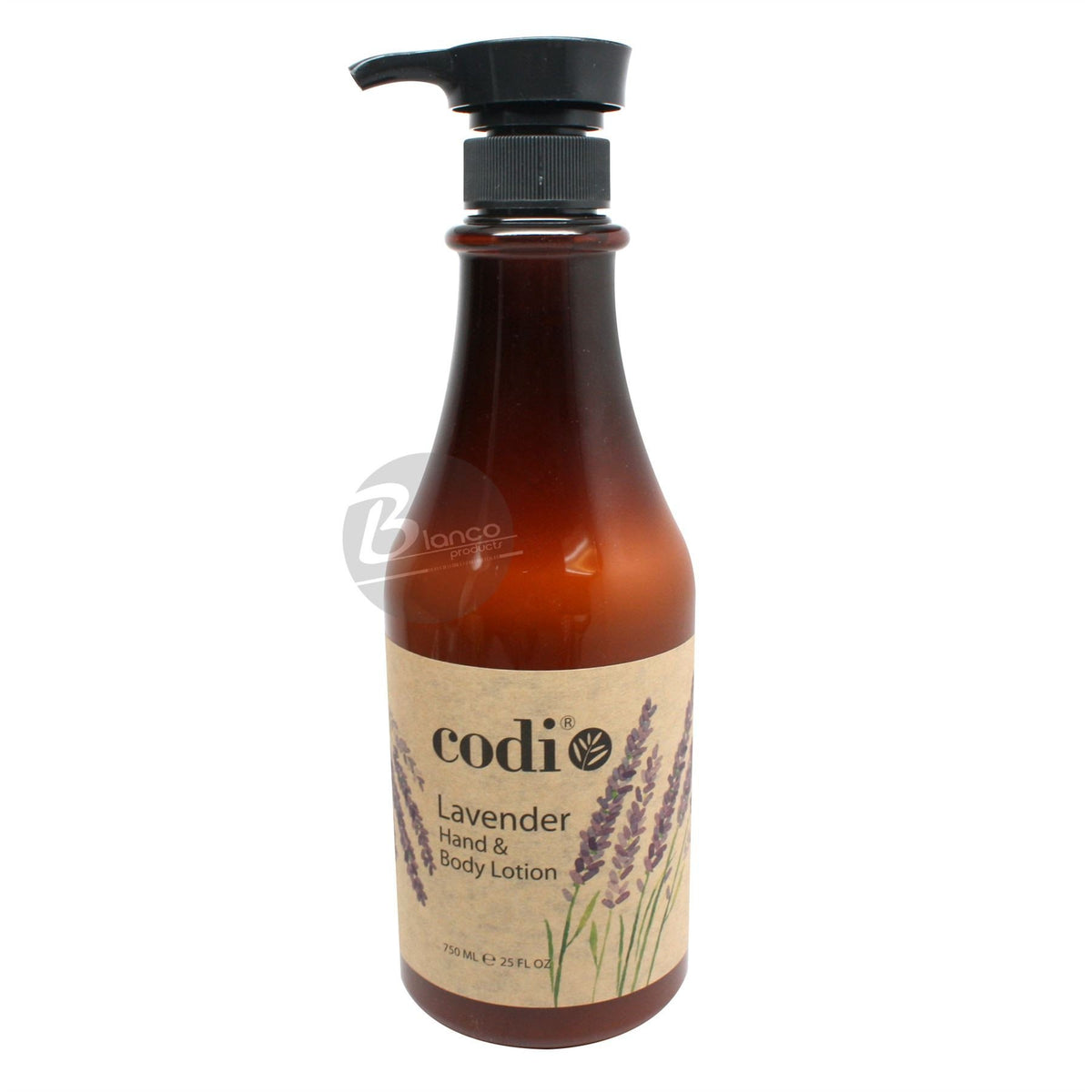 Codi N Codi lavender lotion front view, hydrates and soothes skin