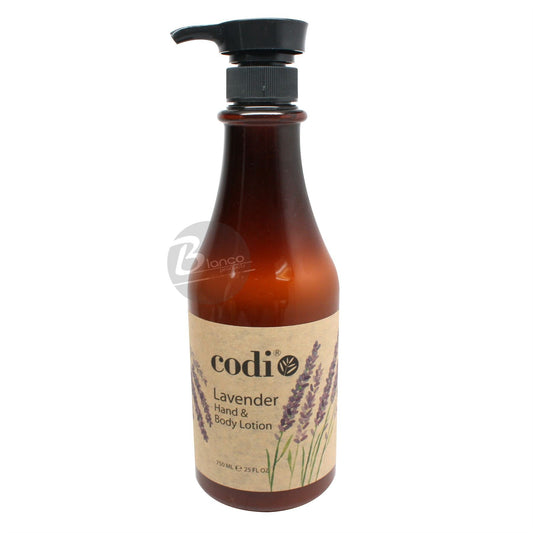 Codi N Codi lavender lotion front view, hydrates and soothes skin