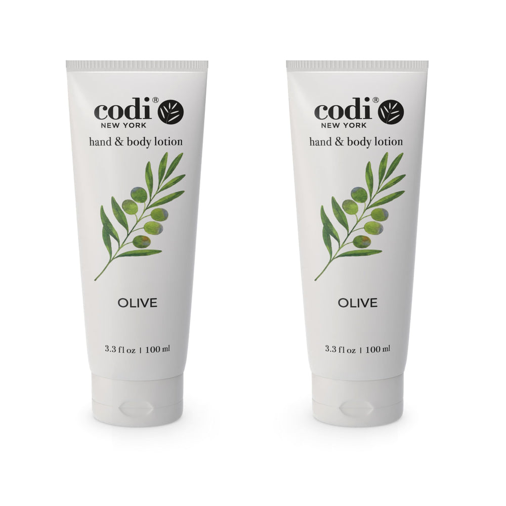 Codi N Codi front bottle showing label and olive scent benefits