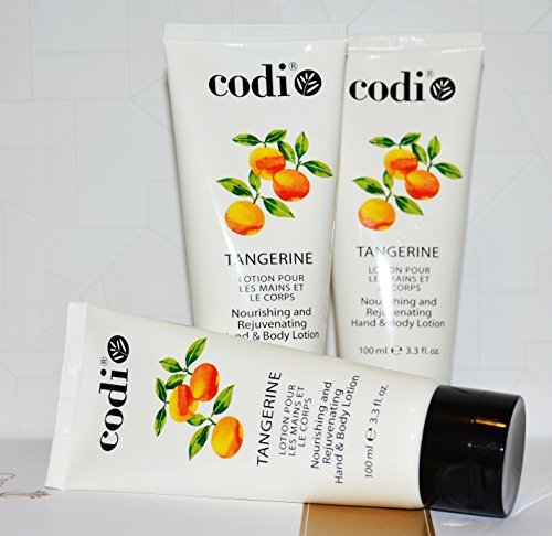 Codi N Codi front packaging showing 100ml tube and bright tangerine scent benefits